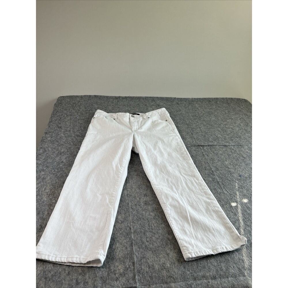 Nine West Women's Size 10 White Chrystie Capri‎